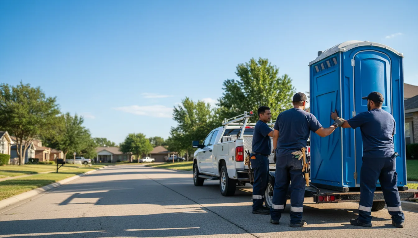 Portable Toilet Rental in Barnhill, IL near me